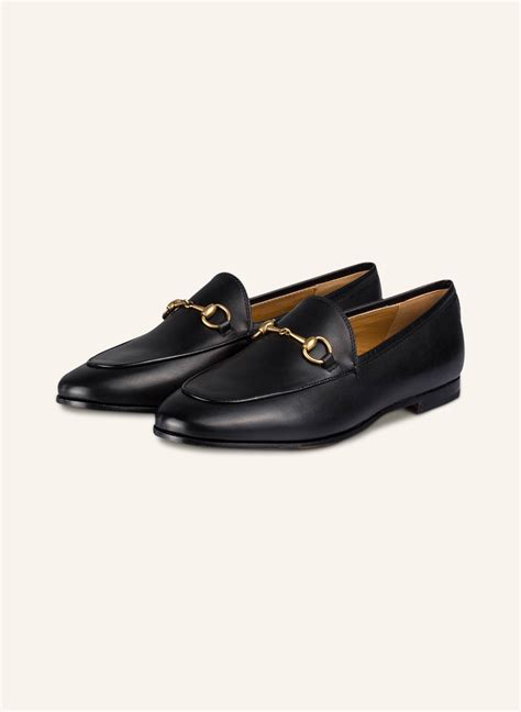 all black gucci loafers